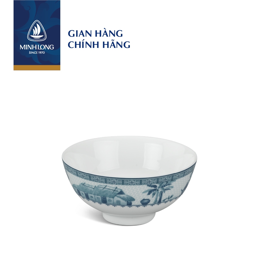 Chén, Bát Ăn Cơm Sứ Minh Long - Jasmine - Thôn Dã - 11.5 cm