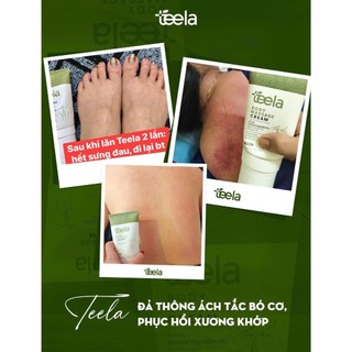 Kem TEELA - Massage Cơ Xương Khớp Chính Hãng, Massage Đa Tầng Cơ Xương Khớp, Cổ Vai Gáy TEELA dung tích 100ML LUNA