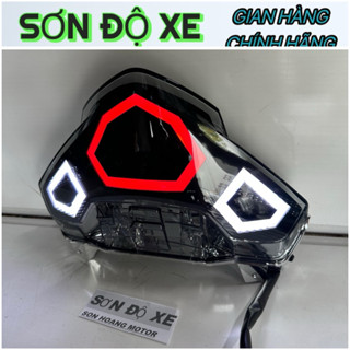  Hậu Vision 2021 Tới 2025 Audi A7 Pro Trắng Vàng Mẫu 3 Ô 3 Khoang Siêu Sáng Lắp Đặt Dễ Dàng   Bảo hành Led 12 Tháng   