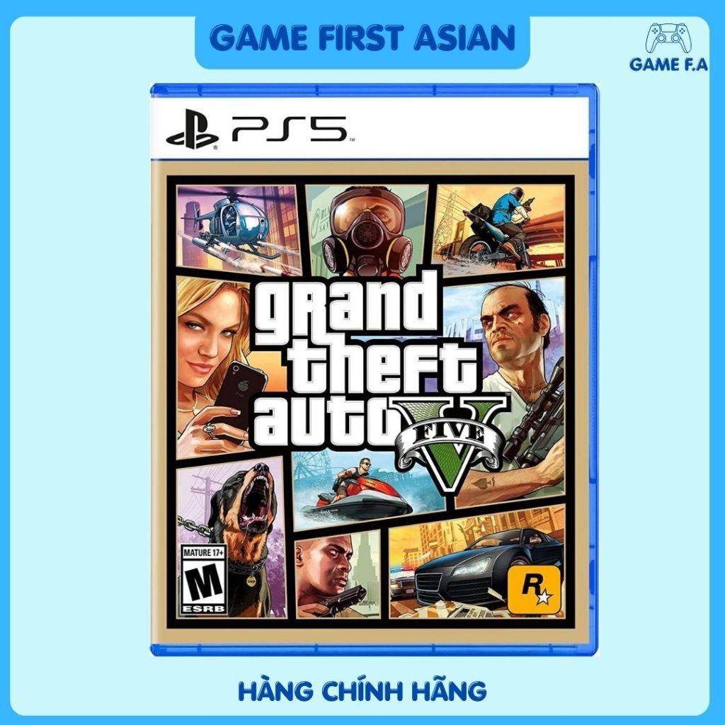 Đĩa Game Ps5 Grand Theft Auto V (GTA 5)