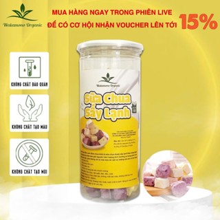 Sữa chua sấy giòn Wakamono công nghệ sấy lạnh thăng hoa, giòn rụm, thơm ngon