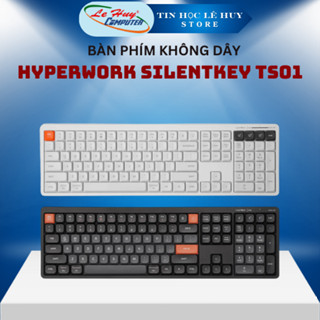 Bàn Phím Và Chuột Không Dây HyperWork SilentKey TS01/ Mini TS01M | Silentium MS01 / Mini MS01M