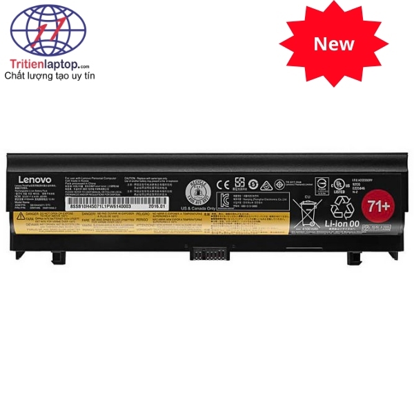 Pin laptop Lenovo ThinkPad L560 L570 00NY486 SB10H45071 71+