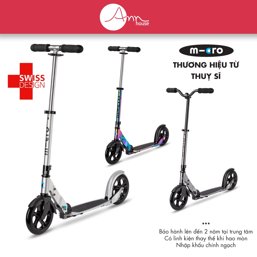 XE SCOOTER NGƯỜI LỚN MICRO CLASSIC - Thương hiệu Thụy Sĩ