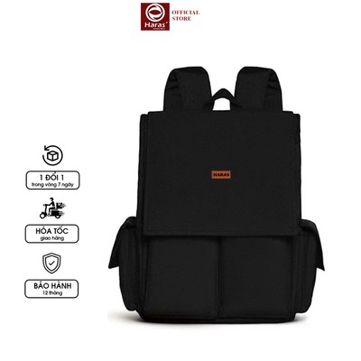 Balo Nam Nữ Có Ngăn Đựng Laptop 15.6 inch Trượt Nước Cao Cấp HARAS HR369