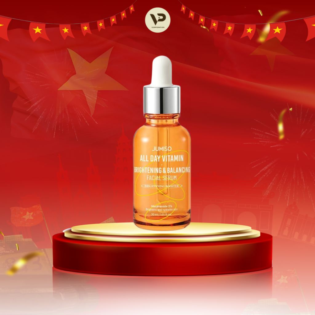 Serum Dưỡng Sáng Mờ Thâm Jumiso All Day Vitamin Brightening & Balancing Serum - 30ml