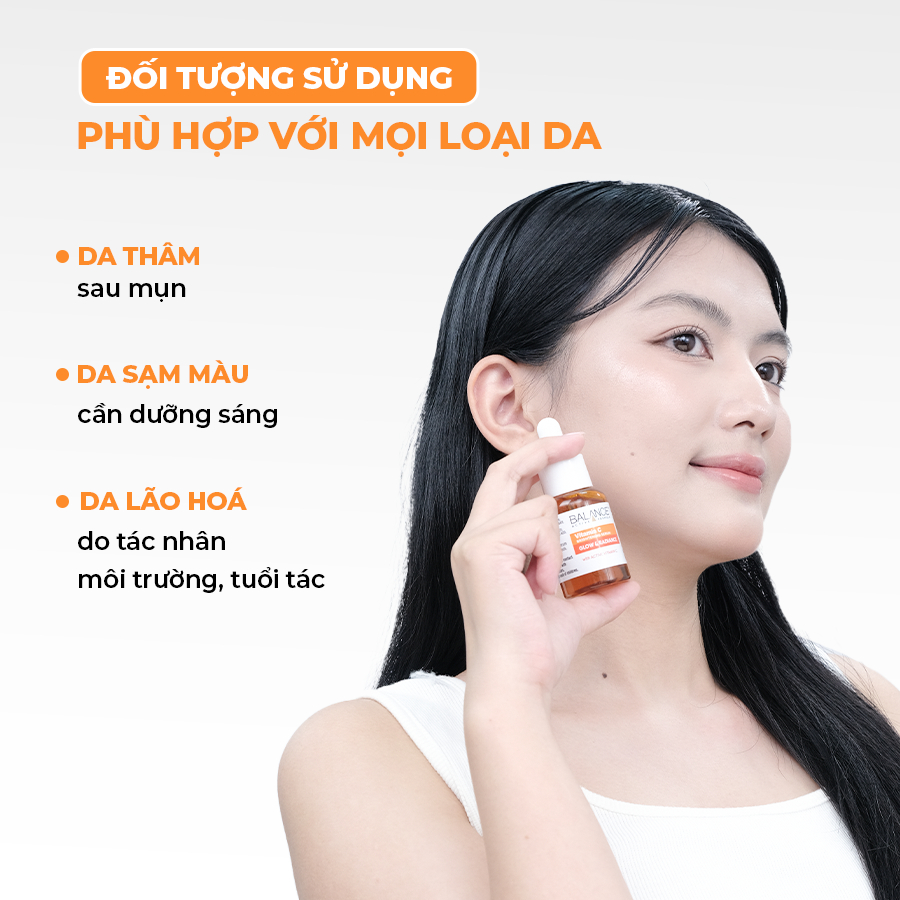 Serum dưỡng sáng và mờ thâm Vitamin C 3% Balance Active Formula 30ml
