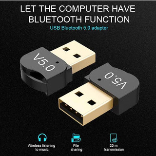 Usb Bluetooth✨USB Bluetooth 5.0 Dongle CSR, thu phát bluetooth tốc độ cao cho PC và Laptop