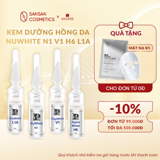 Kem Dưỡng Hồng Da Nuwhite N1 V1 H6 L1A – Hồng Nhũ Hoa Môi Vùng Kín, Mờ Thâm, Da Sáng Mịn Tự Nhiên - SANSAN