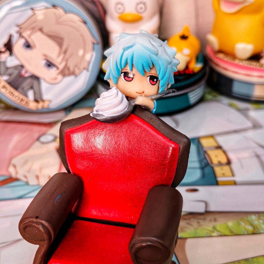 [Gintama] Figure bám ly Gintama full box (Official)