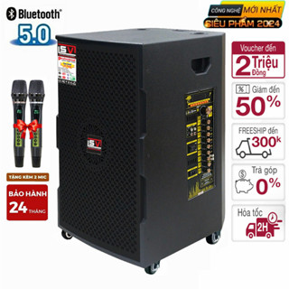  Loa Kéo Karaoke   Trả Góp 0%   | Bass 40 15T03 | Loa 4 Tấc   Đen   Công Suất 1600w SV61 