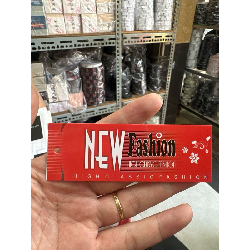 Tag treo Fashion - 3,5x10,5cm - 200c