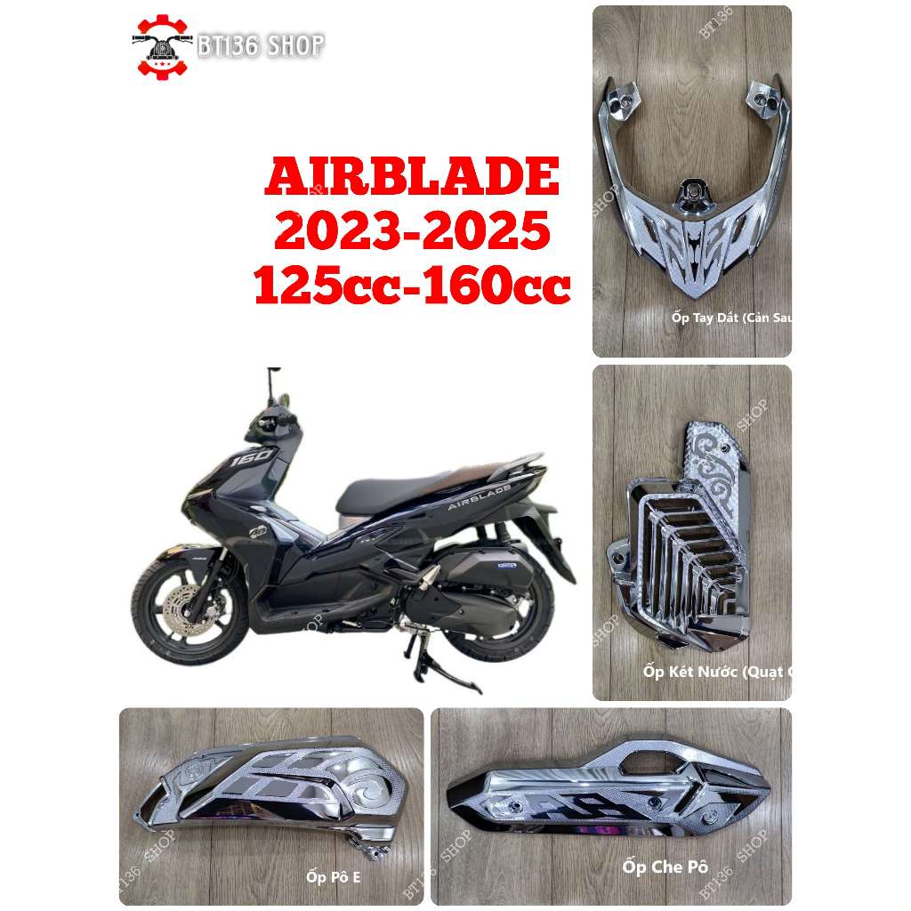 Ốp Nhựa Xi AirBlade 2023 / 2024 / 2025 - Full Bộ Ốp Nhựa Xi AB 2023 Đến 2025 - AirBlade 160cc - AirB
