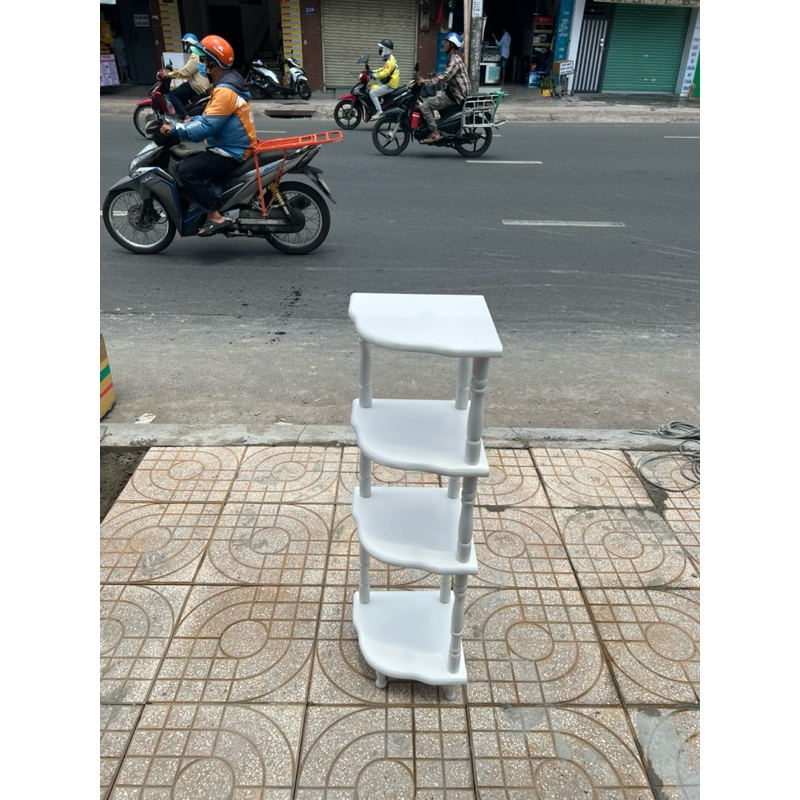 Kệ góc gỗ 4 tầng, Kệ góc gỗ 3 tầng
