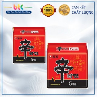 Combo 10 gói Mì Cay Hàn Quốc Chính Hãng các loại siêu ngon