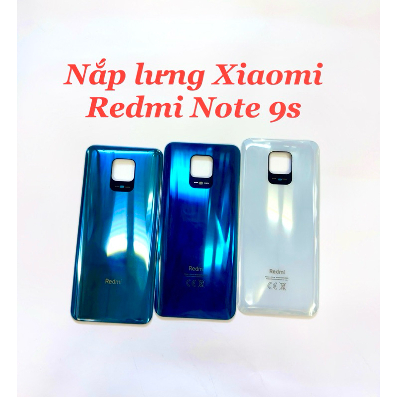 Nắp lưng sau thay thế dành cho xiaomi redmi note 9s zin loại 1
