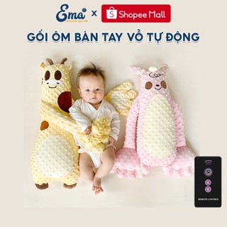 Gối ôm bàn tay vỗ bé ngủ chống giật mình EMA - An toàn giúp bé ngủ ngon