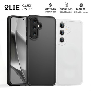  Ốp lưng Olie cho Samsung A36 A56 5g A17 A07 A16 A15 A25 A35 A26 A55 chống bẩn chống sốc chống ố vàng Matte 