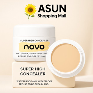  Kem Nền Che Khuyết Điểm Mịn Màng Tự Nhiên Novo Super High Concealer 12g 