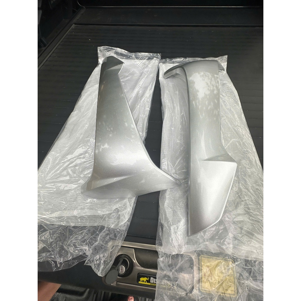 ĐÔI Bửng cánh yếm wave 110 (2017-2025) MÀU BẠC, cánh yếm ngoài wave alpha 110