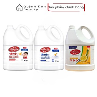  Nước Rửa Tay Lifebuoy Bảo Vệ  Dưỡng Ẩm  Khử Mùi Can 2KG   4KG Siêu Tiết Kiệm . 