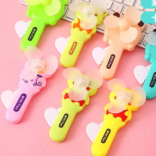   COMBO 10   QUẠT BÓP TAY MINI HOẠ TIẾT HÌNH THÚ DỄ THƯƠNG NHIỀU MÀU SẮC 