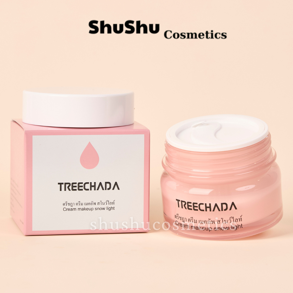 [ QUÀ TẶNG - KHĂN MẶT NÉN] Kem Nền Makeup Dưỡng Da TREECHADA Thái Lan 50ml Dưỡng Ẩm, Dưỡng Trắng, Chống Nắng Hiệu Quả
