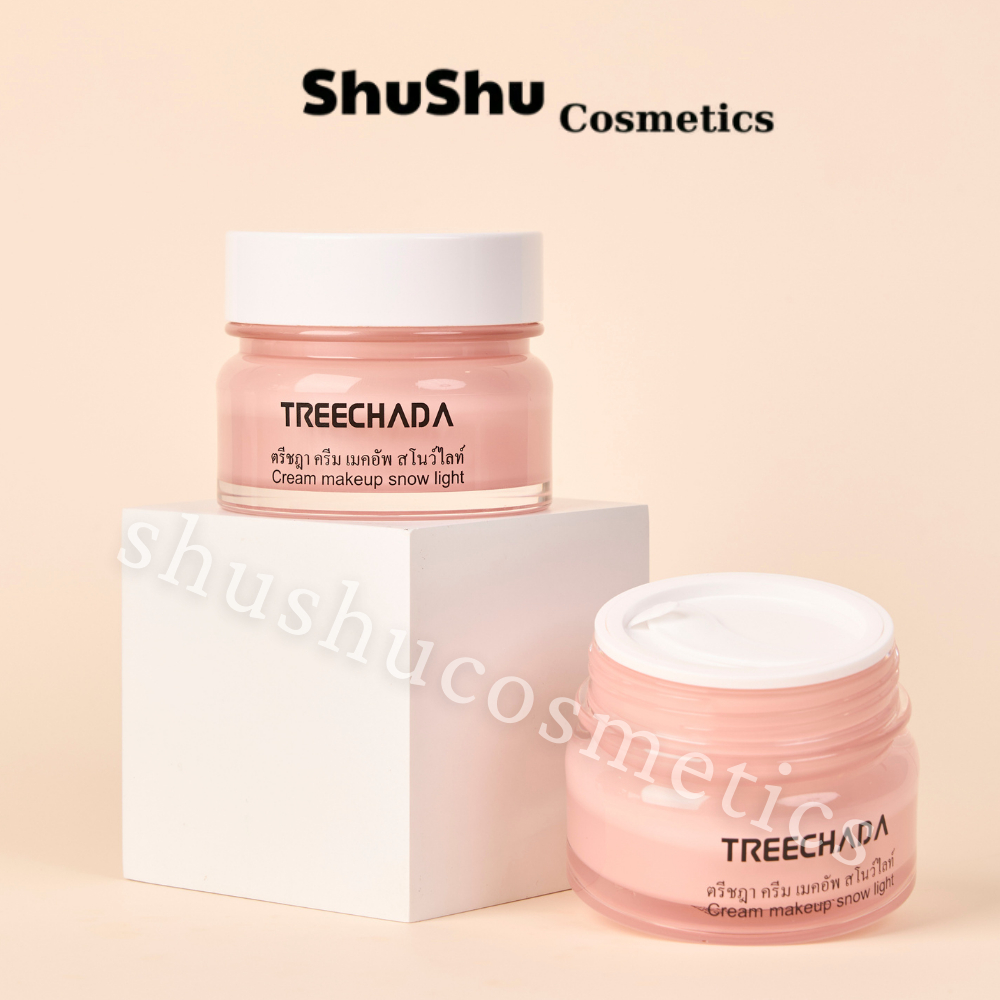 [ QUÀ TẶNG - KHĂN MẶT NÉN] Kem Nền Makeup Dưỡng Da TREECHADA Thái Lan 50ml Dưỡng Ẩm, Dưỡng Trắng, Chống Nắng Hiệu Quả