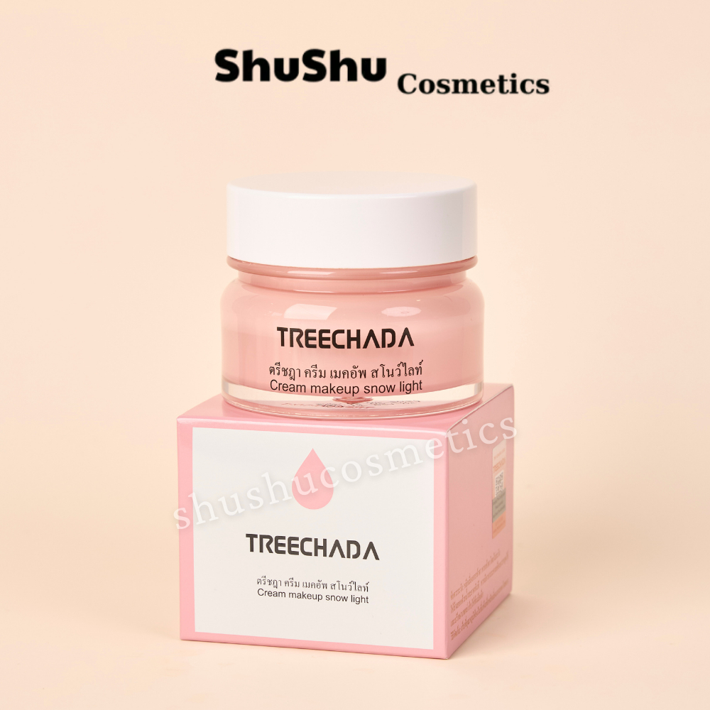 [ QUÀ TẶNG - KHĂN MẶT NÉN] Kem Nền Makeup Dưỡng Da TREECHADA Thái Lan 50ml Dưỡng Ẩm, Dưỡng Trắng, Chống Nắng Hiệu Quả