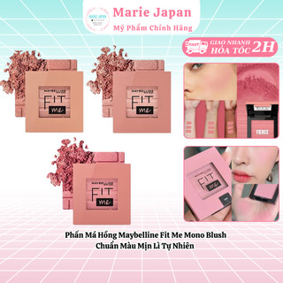  Phấn Má Hồng Maybelline Fit Me Mono Blush Chuẩn Màu Mịn Lì Tự Nhiên 