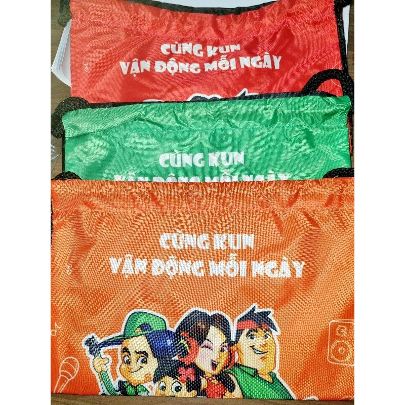 Túi Dây Rút Kun, Balo Dây Rút Kun, Balo Vải---