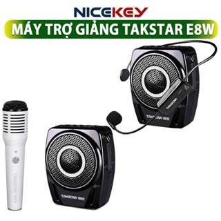 Máy Trợ Giảng Không Dây TAKSTAR  E8W , UHF, Bluetooth, Công Suất 18W Giành Cho Giáo Viên, Hướng Dẫn Viên
