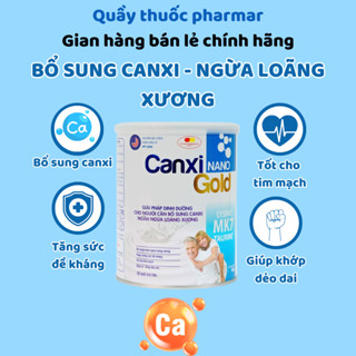[ Mua 5 tặng 2 ] Sữa Bổ Sung Canxi Nano Gold - Ngăn Ngừa Loãng Xương Giúp Xương Chắc Khỏe