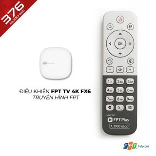   HÀNG RẺ  Remote Điều Khiển Đầu Thu TRUYỀN HÌNH FPT TV 4K FX6 2021 