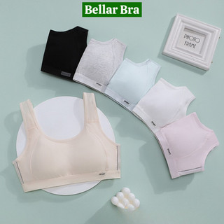 Combo 2 Áo Ngực Cho Bé Gái (30-56Kg), Áo Lót Nữ Sinh Sẵn Mút Êm Cotton Thoáng Khí Bellar Bra A--611