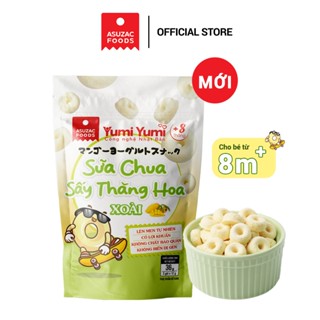 Sữa chua XOÀI sấy thăng hoa Yumi Yumi Asuzac gói 36g (12g x 3 gói)