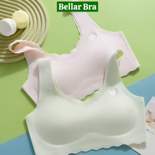  Combo 3 Áo Lá Cho Bé Gái Su  25-60Kg  Có Mút Mỏng Mát Áo Lót Nữ Sinh Mềm Mịn Êm Bellar Bra A--741 