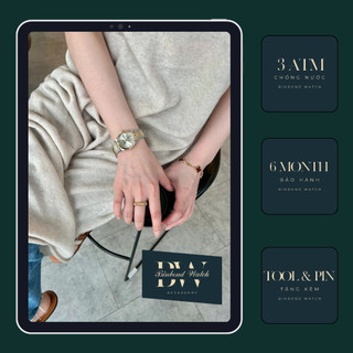  Đồng Hồ Nữ Luxury Chạy Pin Đồng Hồ Thời Trang Nữ 31mm Kèm Box Hãng Tặng Kèm Tool Cắt Mắt Chống Nước Tốt Bảo Hành 6T 