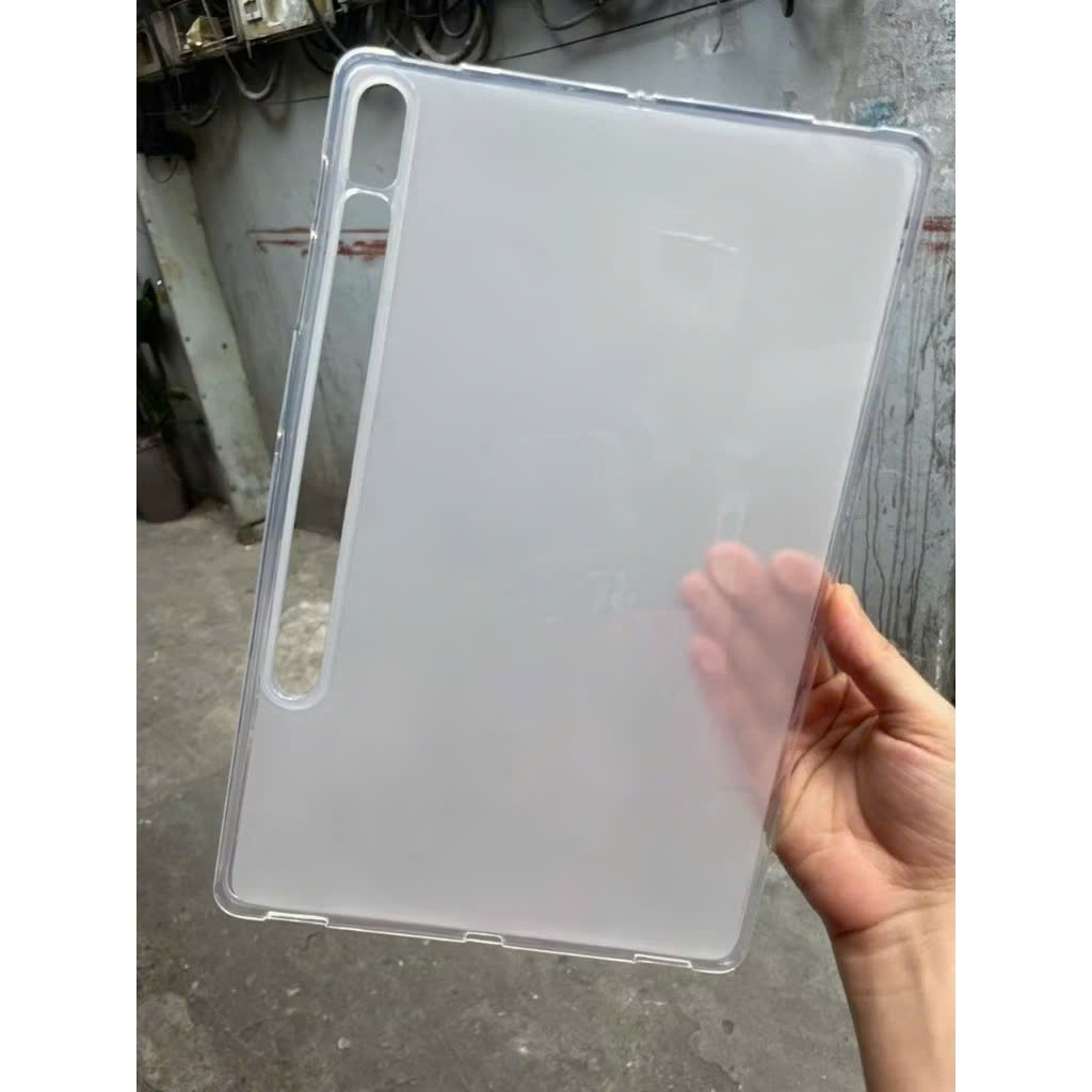Ốp lưng dẻo Samsung Tab S10 FE, S10 Plus, S10 FE Plus trong nhám mờ (999)