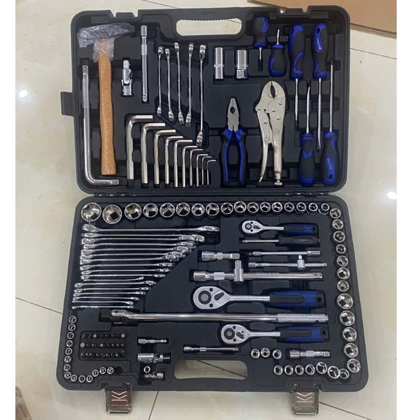 Bộ đồ nghề sữa chữa 142 chi tiết  chất liệu crv cao cấp - 3445-1