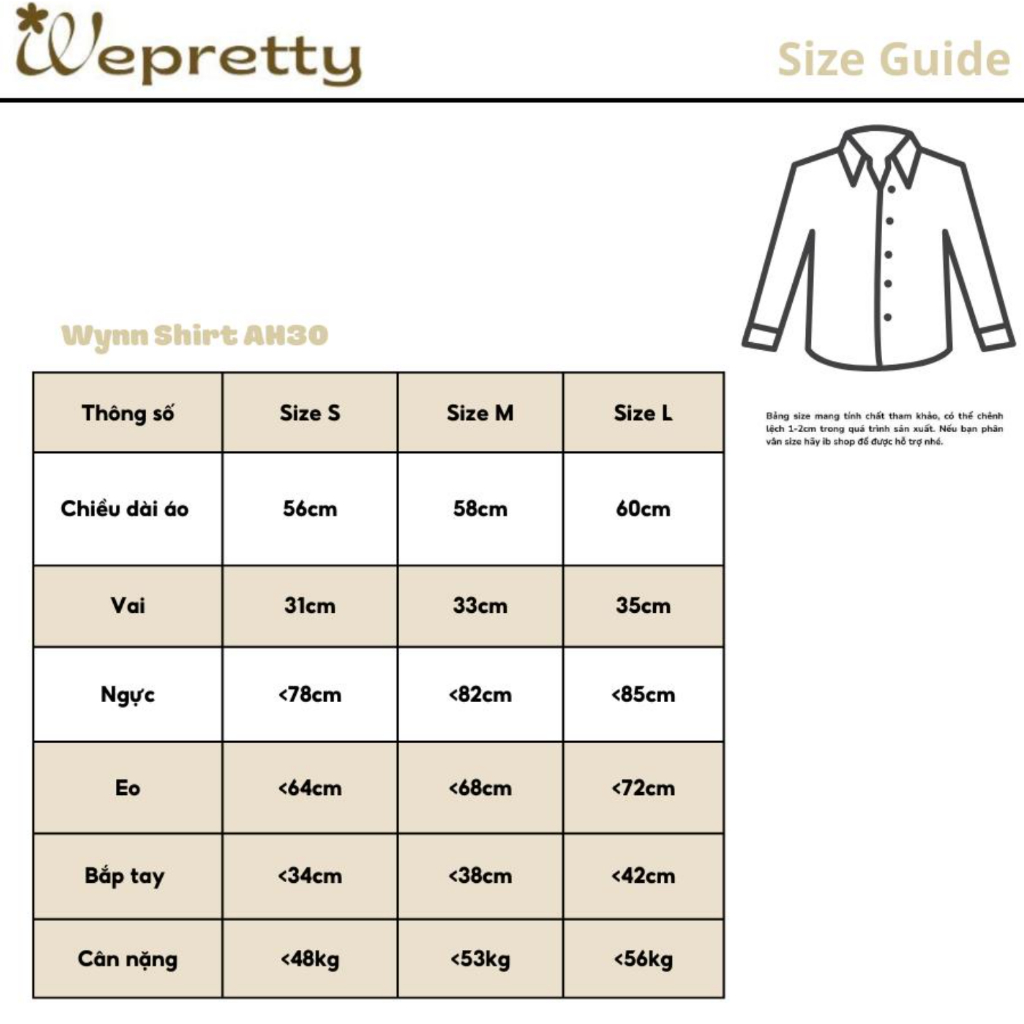 AH30 WYNN SHIRT Sơ Mi Kẻ Sọc Wepretty Clothes Chất Liệu Thô Kate Phối Nơ Phong Cách Hàn Quốc | BigBuy360 - bigbuy360.vn
