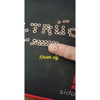 Combo 50 khoen đúc đồng làm giò gà