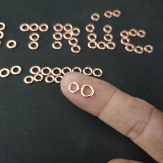 Combo 50 khoen đúc đồng làm giò gà