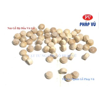 [200 cái/ bịch] Nút Gỗ Bịt Đầu Vít Gỗ - Ngành Gỗ