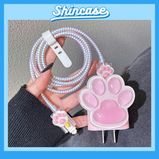 Bộ Bọc Củ Dây Cáp Sạc Dễ Thương Bảo Vệ Chống Đứt Gãy Dây Sạc Cho Điện Thoại Phụ Kiện Tai Nghe Bluetooth Cáp Sạc ốp lưng