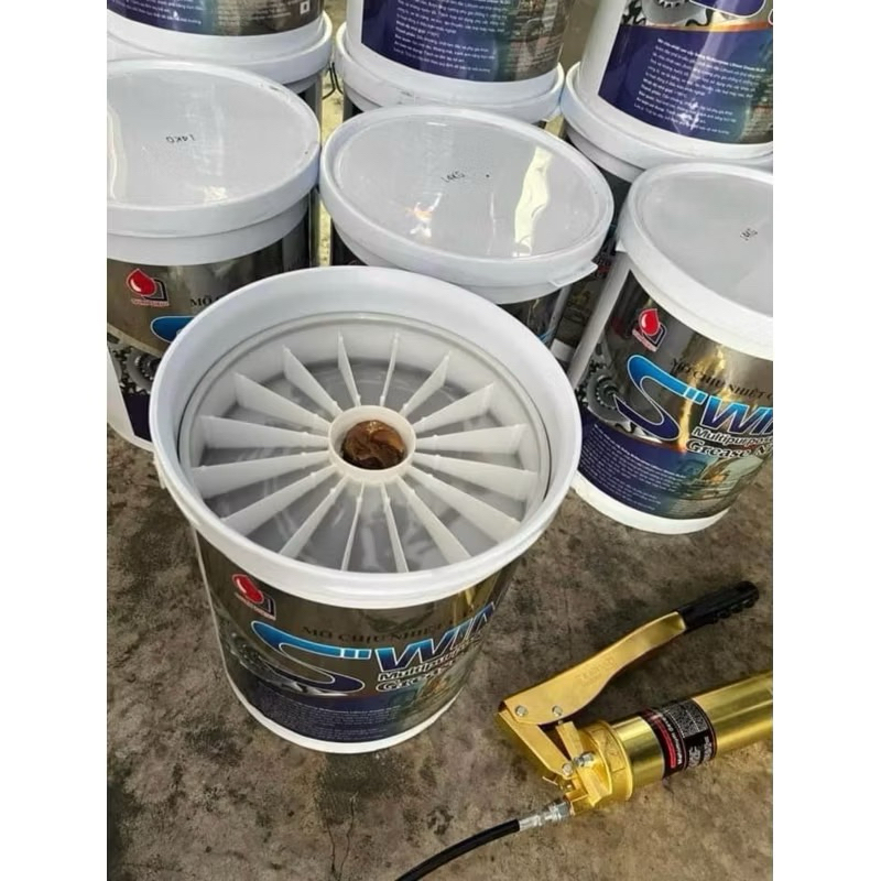 Mỡ Chịu Nhiệt Đa Năng SWINGS Lithium Grease L3 (Nắp Hút) (Xô 14Kg)