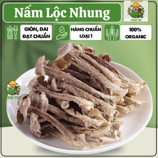 Nấm Lộc Nhung Khô (Nấm Nhung Hươu) Loại 1 | Nguyên Thân Dài Đẹp Không Vụn, Ăn Rất Ngọt Và Thơm