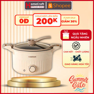 Nồi Áp Suất Đa Năng KAIERSHI Dung Tích 3L Size 24cm,3 Chế Độ Lẩu, Hầm, Soup, Nấu Cơm BH 12 tháng