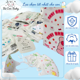  Khẩu Trang Y Tế Trẻ Em 5D Kháng Khuẩn - Chống Bụi Nhiều Hoạ Tiết Cho Bé Từ 0-10 Tuổi - Bé Con Baby 