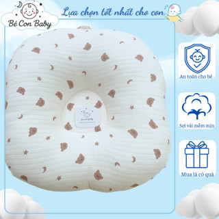 Gối Chống Trào Ngược Cho Bé Sơ Sinh Chống Sặc Sữa, Gối Cho Bé Nằm Chơi Ngoan Ngủ Ngon - Bé Con Baby